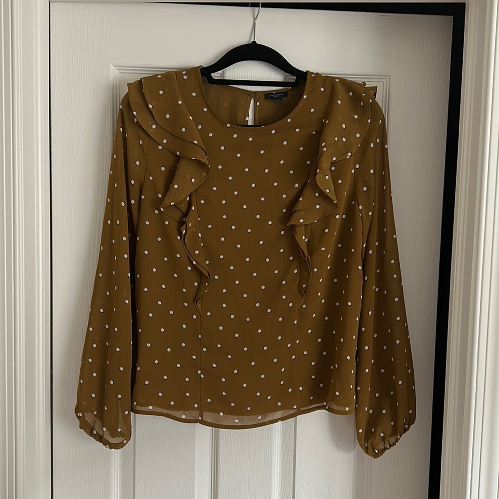 Ann Taylor Fall Tunic Top. Like new. Fall Closet clear out! Make an offer!